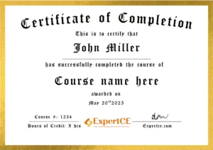 CE Certificate