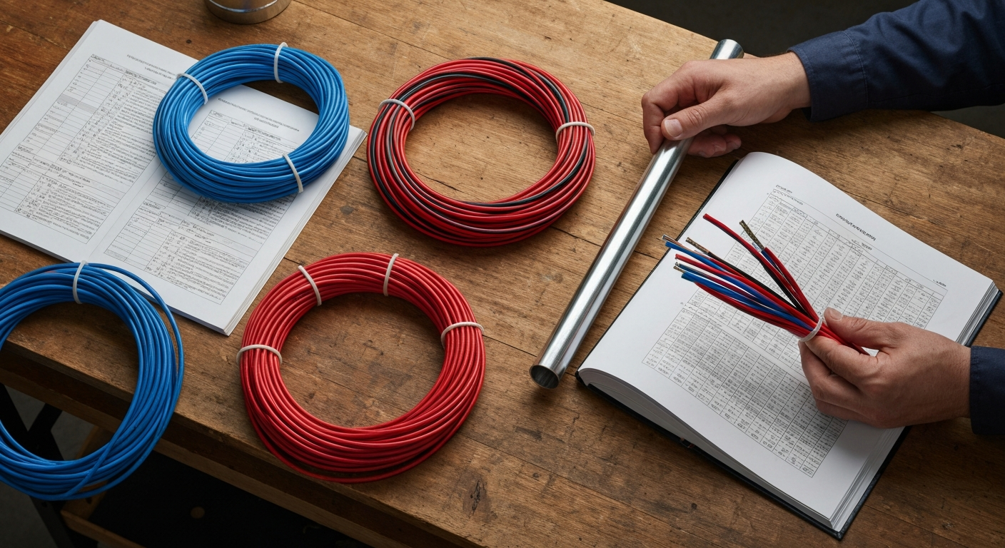 Featured image for Calculating Conduit Fill for Different Wire Sizes in One Raceway