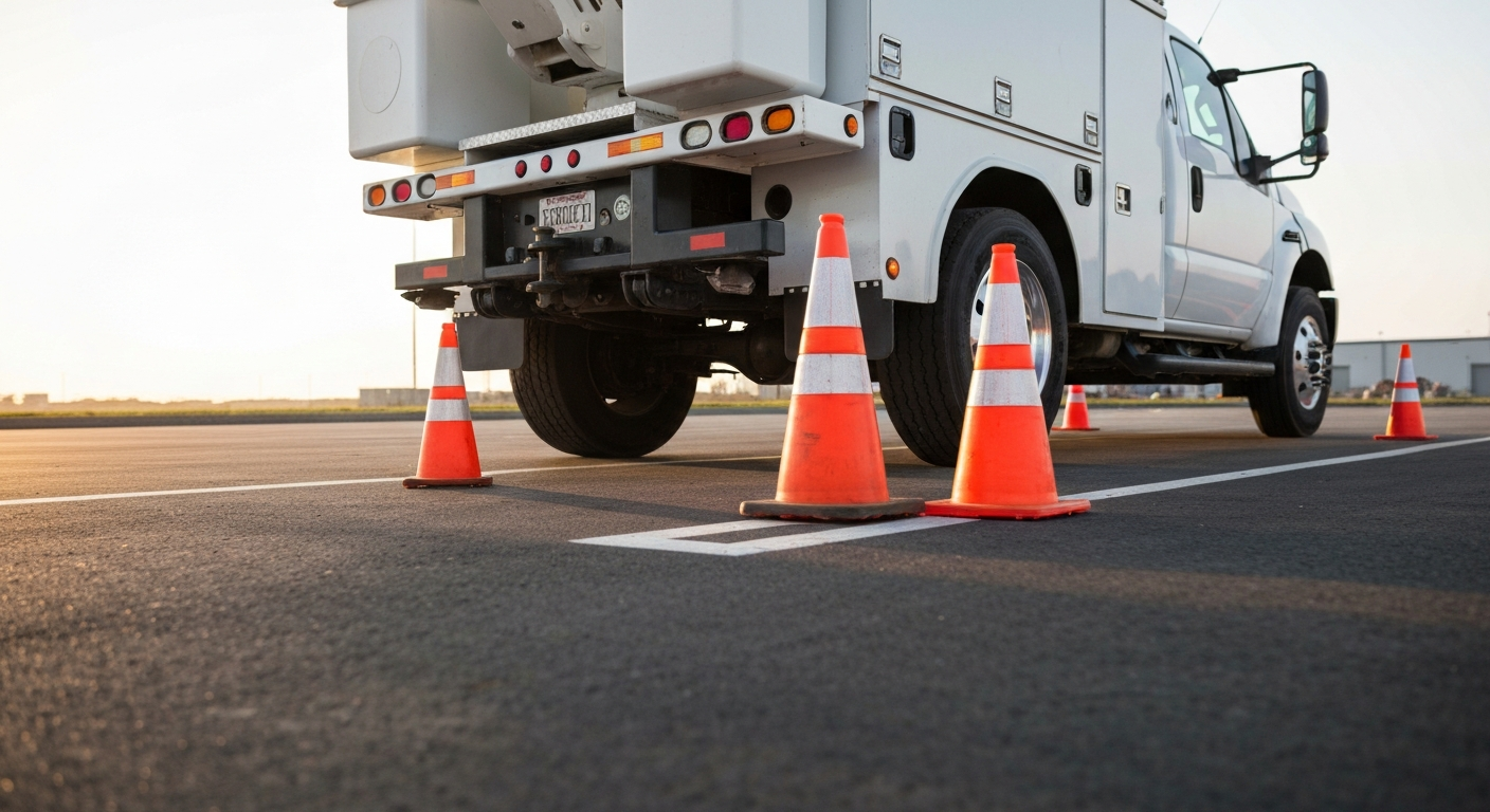 Featured image for CDL Skills Test: Parallel Parking Maneuver (Conventional)