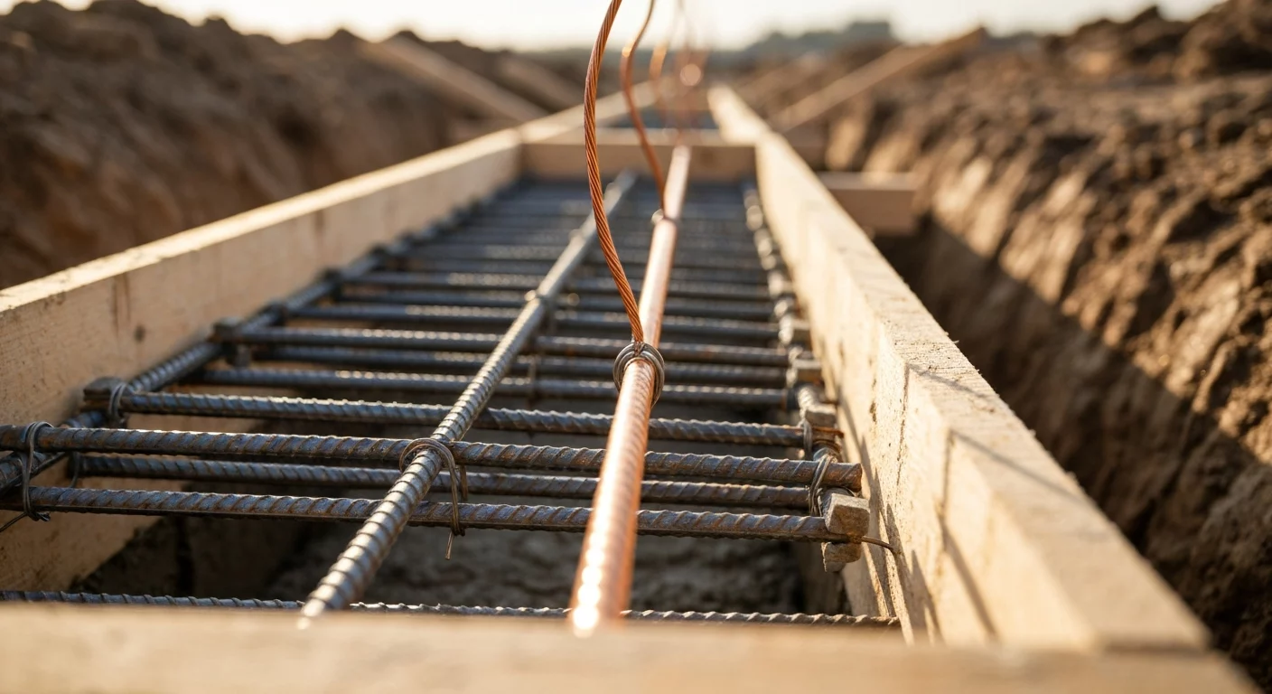 Featured image for Concrete-Encased Electrode (Ufer Ground) Rules in NEC 250.52