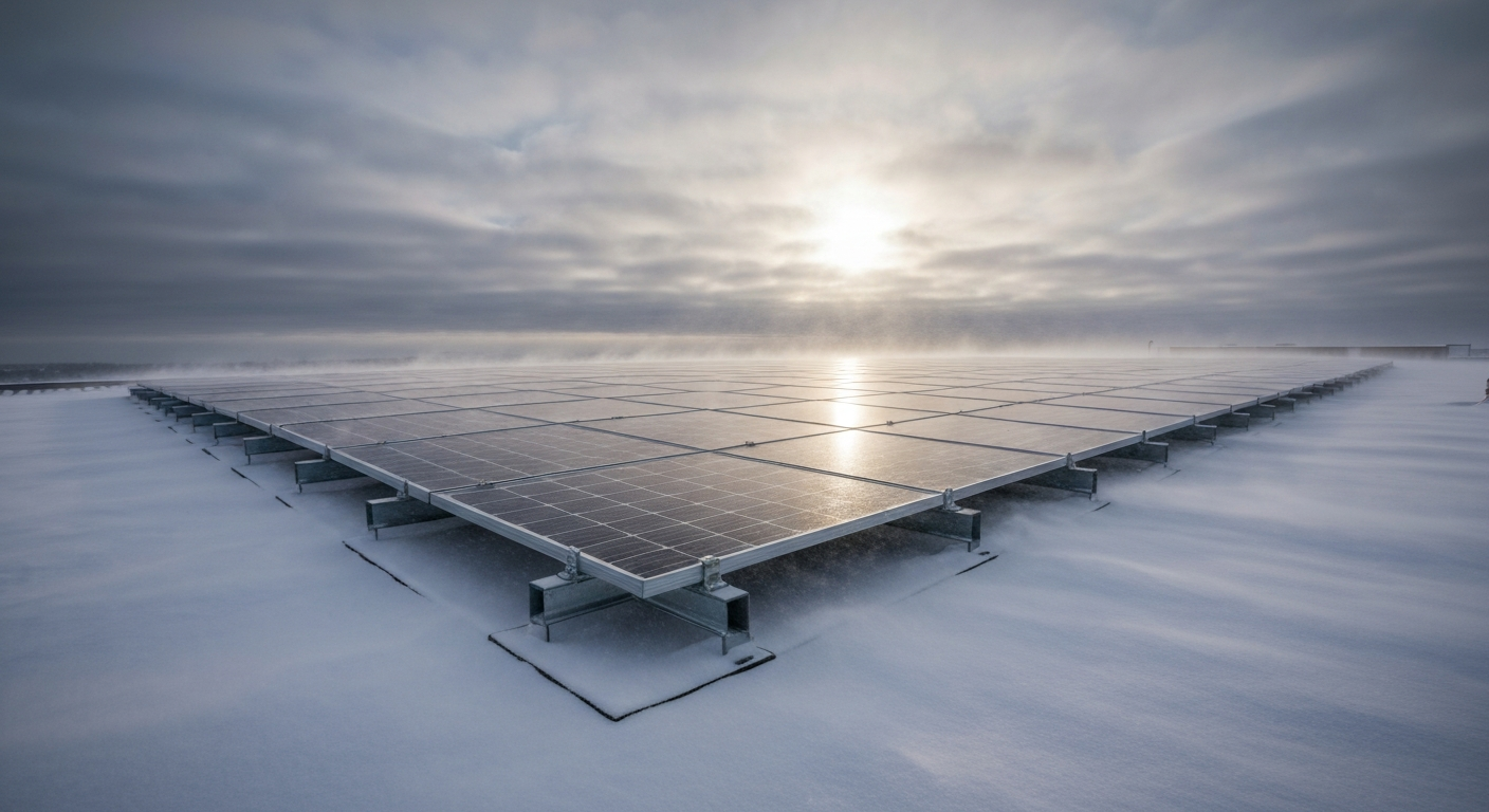 Featured image for Designing for Wind & Snow Loads on Rooftop Solar Arrays