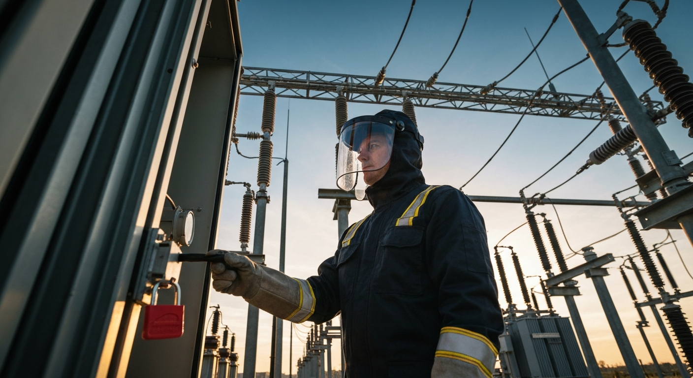 Featured image for Identifying and Mitigating Hazards in Electrical Substations