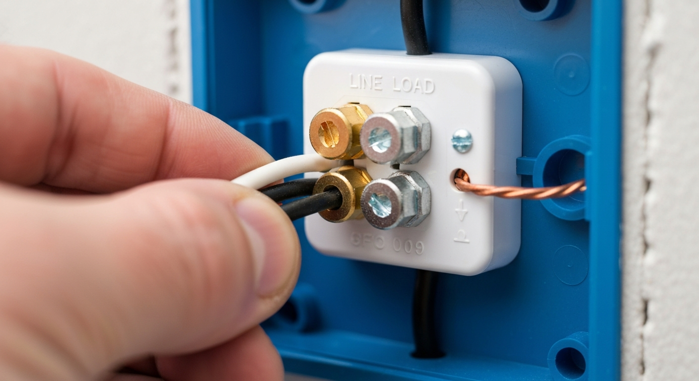Featured image for Identifying Line, Load, and Ground on a Standard Receptacle