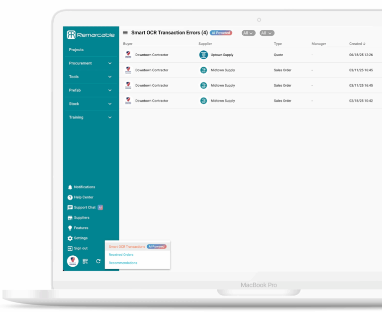 Remarcable product screenshot
